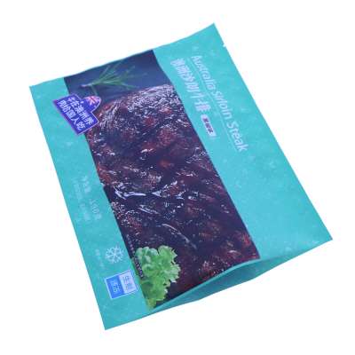 Hibags Custom Printed Food Grade 3 Side Sealing Flat Bag Ziplock Tobacco Pouches